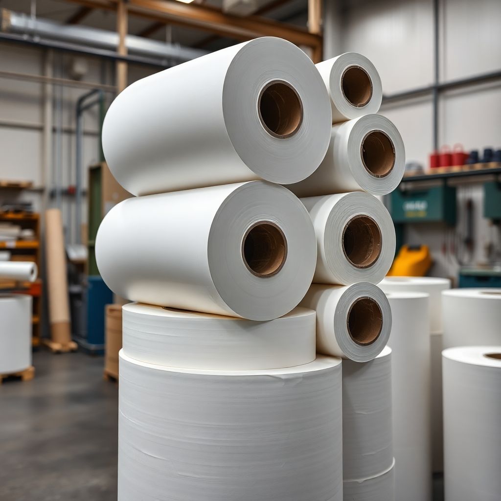 Papel Couche Adhesivo
